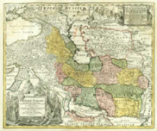 Imperii Persici In Omnes Suas Provincias (tam Veteribus quam modernis earundem nominibus Signatas) Exacte Divisi Nova Tabula Geographica ; quam ex pr&aelig;cipuis Olearii, Tavernieri, Relandi aliorumque recentium Authorum Scriptis concinnatam.