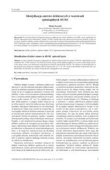 Identyfikacja centr&oacute;w defektowych w warstwach epitaksjalnych 4H-SiC = Identification of defect centers in 4H-SiC epitaxial layers