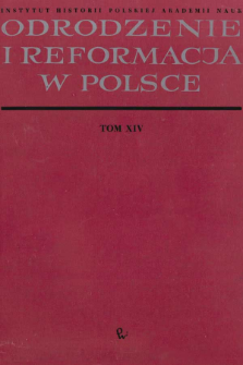 Dwa epizody r&oacute;żnowiercze z listopada 1533 r.