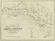 Mappa zdrojowisk lekarskich w Galicyi i Bukowinie