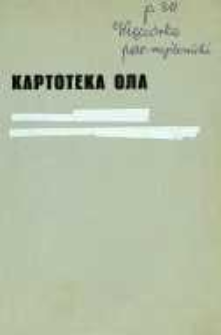 Kartoteka Ogólnosłowiańskiego atlasu językowego (OLA); Więciórka (311)