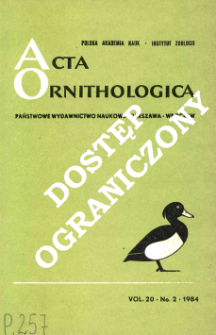 Rozmieszczenie i liczebność ptak&oacute;w siewkowatych, mew i rybitw gniazdujących na wyspach Wisły środkowej