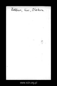 Żdżar. Files of Liw district in the Middle Ages. Files of Historico-Geographical Dictionary of Masovia in the Middle Ages