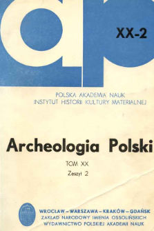 Nowa kultura g&oacute;rnopaleolityczna w Europie Środkowej : ze studi&oacute;w nad materiałami ze stanowiska Zwierzyniec I