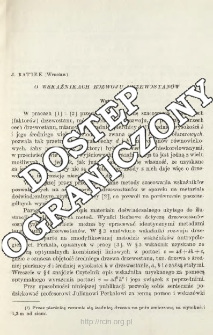 O wskaźnikach rozwoju drzewostan&oacute;w