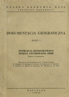 Instrukcja szczeg&oacute;łowego zdjęcia użytkowania ziemi