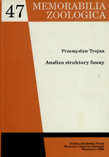 Analiza struktury fauny