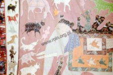 Fragment tkaniny z Radżastanu (Dokument ikonograficzny)