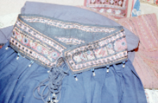 Fragment stroju kobiecego, Radżastan (Dokument ikonograficzny)