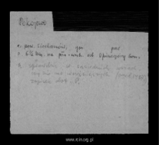 Pokojewo. Files of Ciechanow district in the Middle Ages. Files of Historico-Geographical Dictionary of Masovia in the Middle Ages