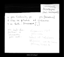 Skarżynek. Files of Ciechanow district in the Middle Ages. Files of Historico-Geographical Dictionary of Masovia in the Middle Ages