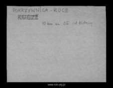 Pokrzywnica-Kuce. Files of Mlawa district in the Middle Ages. Files of Historico-Geographical Dictionary of Masovia in the Middle Ages
