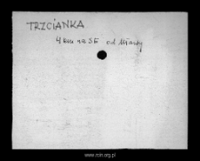 Trzcianka. Files of Mlawa district in the Middle Ages. Files of Historico-Geographical Dictionary of Masovia in the Middle Ages