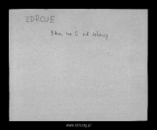 Zdroje. Files of Mlawa district in the Middle Ages. Files of Historico-Geographical Dictionary of Masovia in the Middle Ages