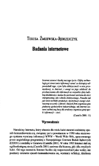 Badania internetowe