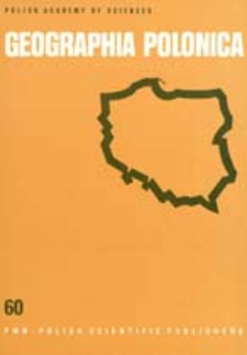Geographia Polonica 60 (1992)