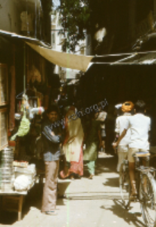 Street in Uttarkashi (Iconographic document)
