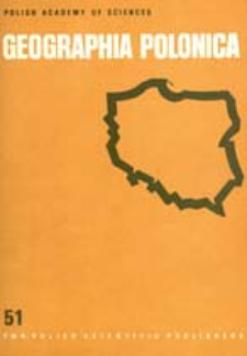 Geographia Polonica 51 (1985)