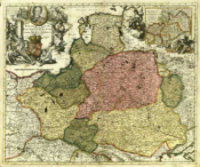 [Polonia, Lithuania, Borussia et Pomerania : mapa og&oacute;lnogeograficzna]