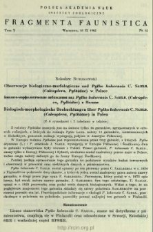 Gryzki (Psocoptera) Wyżyny Łódzkiej i terenów przyległych = Senoedy (Psocoptera) Lodzskoj Vozvyšennosti i sosednih territorij