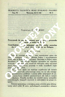Protocalliphora hirudo Shannon & Dobroscky, 1924 (Diptera, Calliphoridae) w Polsce