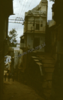 Street in the town Nathdvara (Iconographic document)