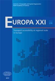 Europa XXI 24 (2013), Contents