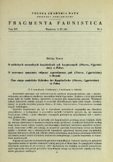 O niekt&oacute;rych naturalnych krzyż&oacute;wkach ryb karpiowatych (Pisces, Cyprinidae) w Polsce = O nekotoryh prirodnyh gibridah karpoobraznyh ryb (Pisces, Cyprinidae) v Pol'&scaron;e