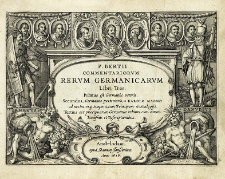 P. Bertii Commentariorum rerum Germanicarum libri tres primus est Germaniae veteris, secundus, Germaniae posterioris, a Karolo Magno ad nostra usq[ue] tempora, cum Principum Genealogiis, tertius est praecipuarum Germaniae Urbium cum earum Iconismis et Descriptionibus.