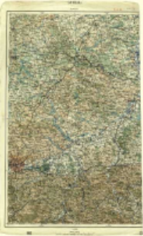 Operationskarte "R" : im Ma&szlig;e 1:400 000. G 4. Krakau