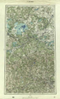 Operationskarte "R" : im Ma&szlig;e 1:400 000. P 1. Moskau
