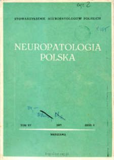 Neuropatologia Polska T.15 z.2 (1977)