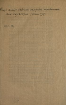 [Obwieszczenie w sprawie odebrania koni wojskowych przez ludność powiatu wileńskiego] : [Inc.:] Dosyć czyniąc zaleceniu względem rozebrania koni Woyskowych Podjemnych od Rządu Gubernskiego Litt. de datta 1797 Mca Julii 13/24 wydanemu [...] : [Dat.:] Datt w Wilnie 6/17 [!] 1797 Roku [...]