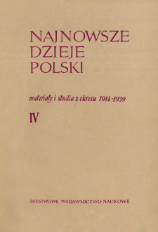 Jeszcze raz w sprawie polityki gospodarczej rządu polskiego w latach 1936-1939 (odpowiedź Marianowi Drozdowskiemu)