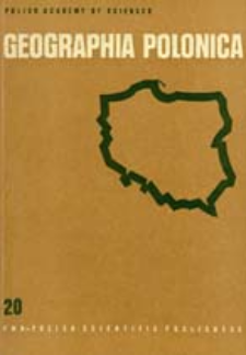 Geographia Polonica 20 (1972)