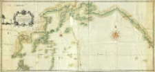 Carte de la Mer Oriental du Nord entre les Costes de l'amerique, Occidentale et celles de la Tartarie Orientale ; avec les Isles Nouvellemen decouvert dedi&eacute; a Monseigneur, le duc D'aiguillon Paire de France Ministre et Secretaire d'Etat