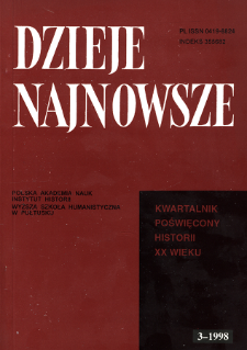 Na temat historiografii stosunk&oacute;w polsko-ukraińskich w latach 1918-1956