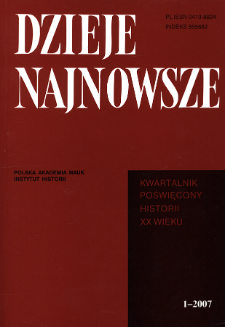 Z dziej&oacute;w syndykalizmu polskiego: geneza i działalność Generalnej Federacji Pracy (1928-1931)
