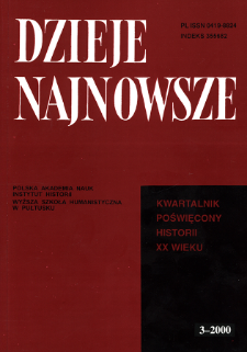 Edvard Bene&scaron; z perspektywy Warszawy w latach 20. i 30.
