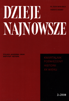 Koncepcja i realizacja hasła konsolidacji narodowej w latach 1936-1939 : założenia og&oacute;lne