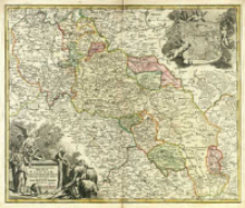 Superioris et Inferioris Ducatus Silesi&aelig; In Suos XVII Minores Principatus Et Dominia Divisi Nova Tabula
