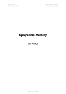 Spojrzenie Meduzy