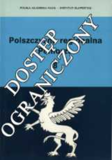 Polszczyzna Regionalna Pomorza : (zbiór studiów). T. 8 (1998)