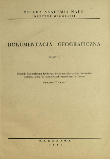 Słownik Geograficzny Kr&oacute;lestwa Polskiego jako źr&oacute;dło do badań rozmieszczenia sił wytw&oacute;rczych kapitalizmu w Polsce