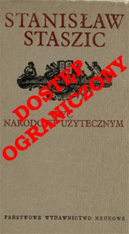 Być narodowi użytecznym