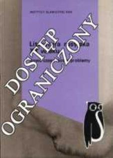 Literatura rosyjska XX wieku : nowe czasy, nowe problemy