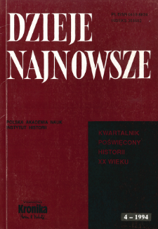 Sprawy polskie w korespondencji dyplomatycznej francuskich kół wojskowych w latach 1926-1932