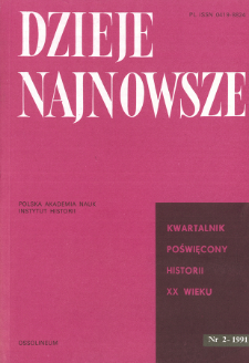 Nar&oacute;d i państwo w publicystyce polskiej skrajnej prawicy nacjonalistycznej lat 1926-1939
