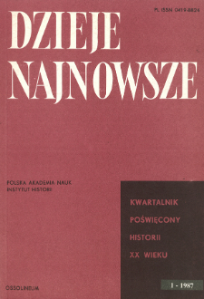 Uwarunkowania struktury zarządzania przemysłem w latach 1944-1948
