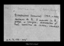 Bożenica. Files of Lomza district in the Middle Ages. Files of Historico-Geographical Dictionary of Masovia in the Middle Ages